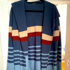 Title Nine 100% wool coatigan